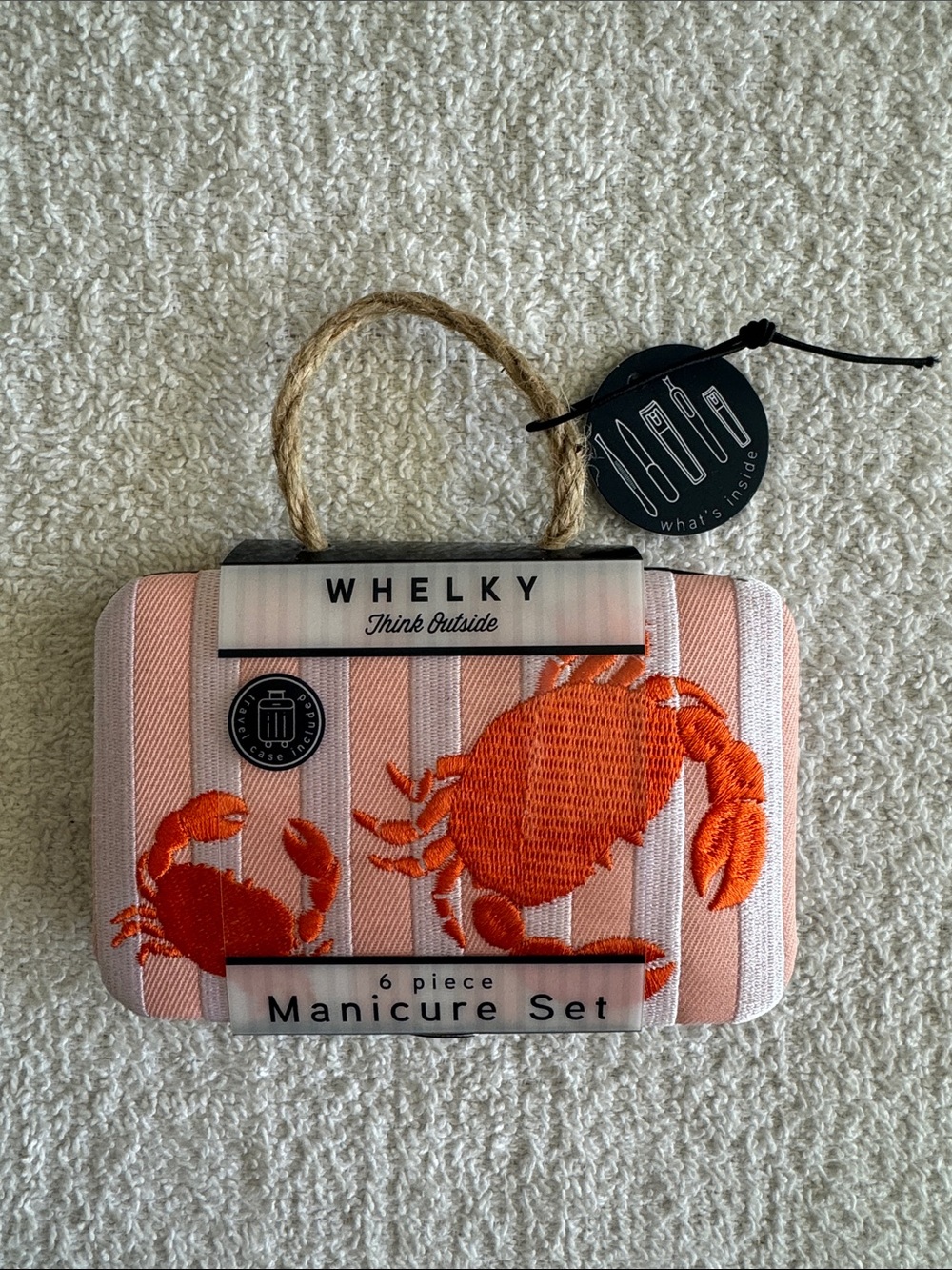 Whelky “Lobster” 6 Piece Manicure Set